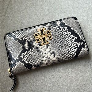 Tory Burch Snakeskin Wallet